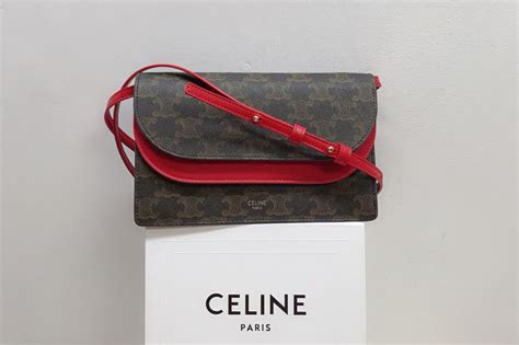 céline strap wallet replica|is celine a real bag.